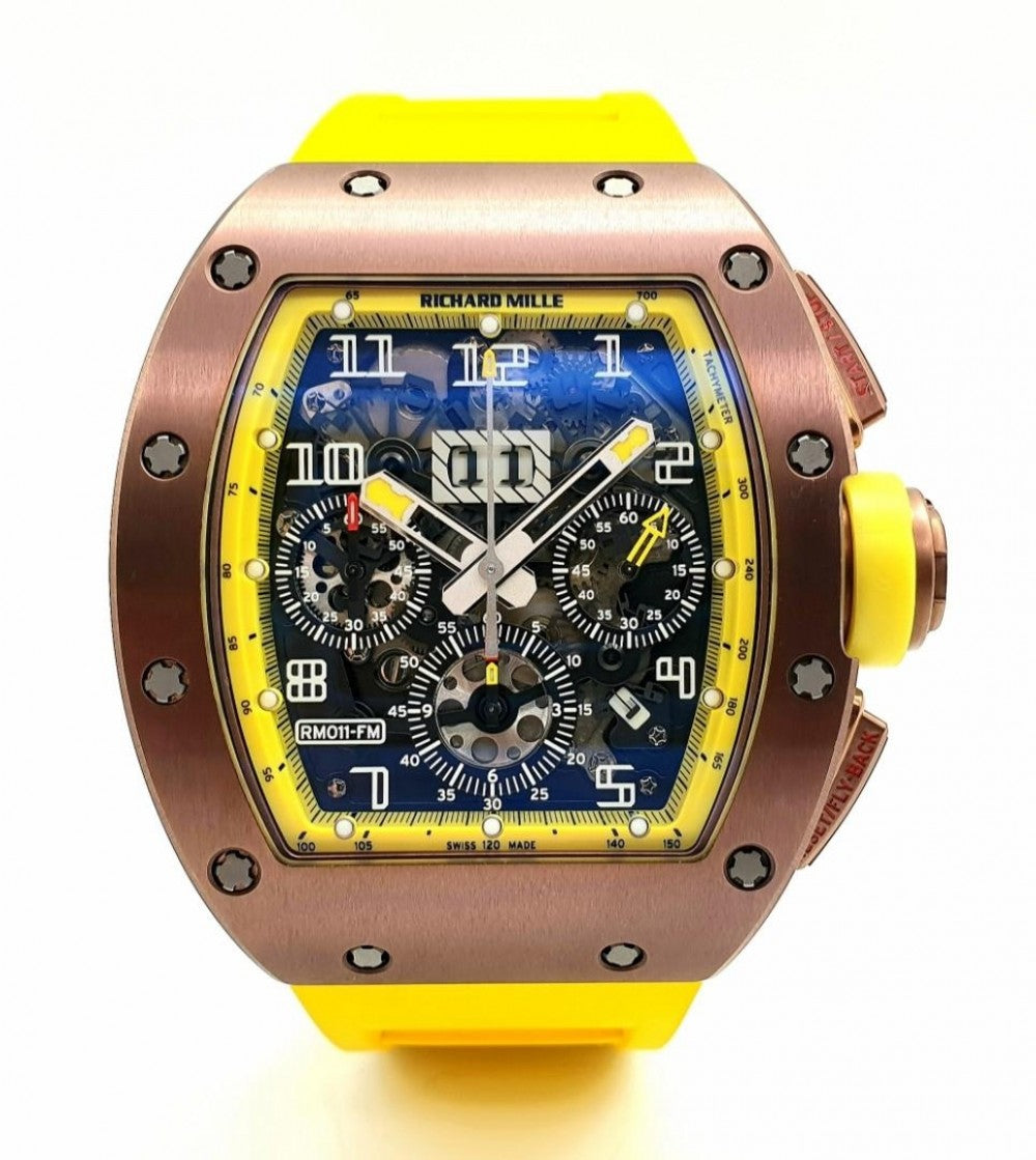 Pre-owned Richard Mille Flyback Chronograph "Felipe — GLJ-RM011BZ