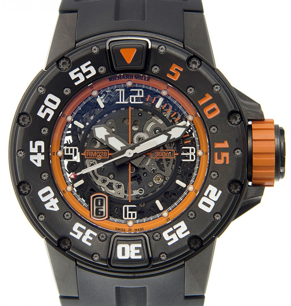 Pre-owned Richard Mille RM028-AJTI Titanium Transparent — GLJ-RM028AJTI