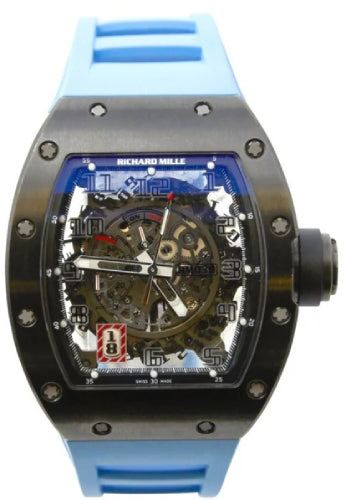 Pre-owned Richard Mille RM30 Black Ceramic 50.2mm x 42.7mm — RM30