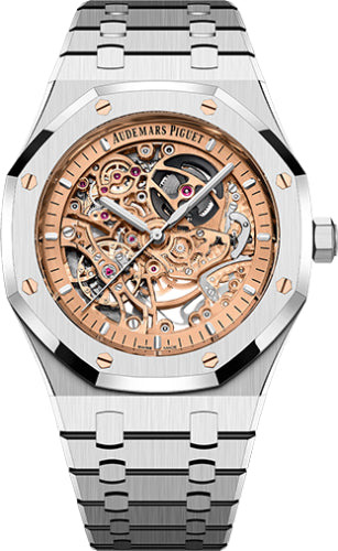 Pre-owned Audemars Piguet Royal Oak 41 41 mm — 15407ST.OO.1220ST.02