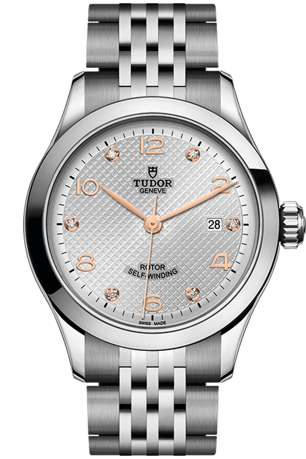 Tudor 1926 28mm Steel Silver Diamond Dial M91350-0003