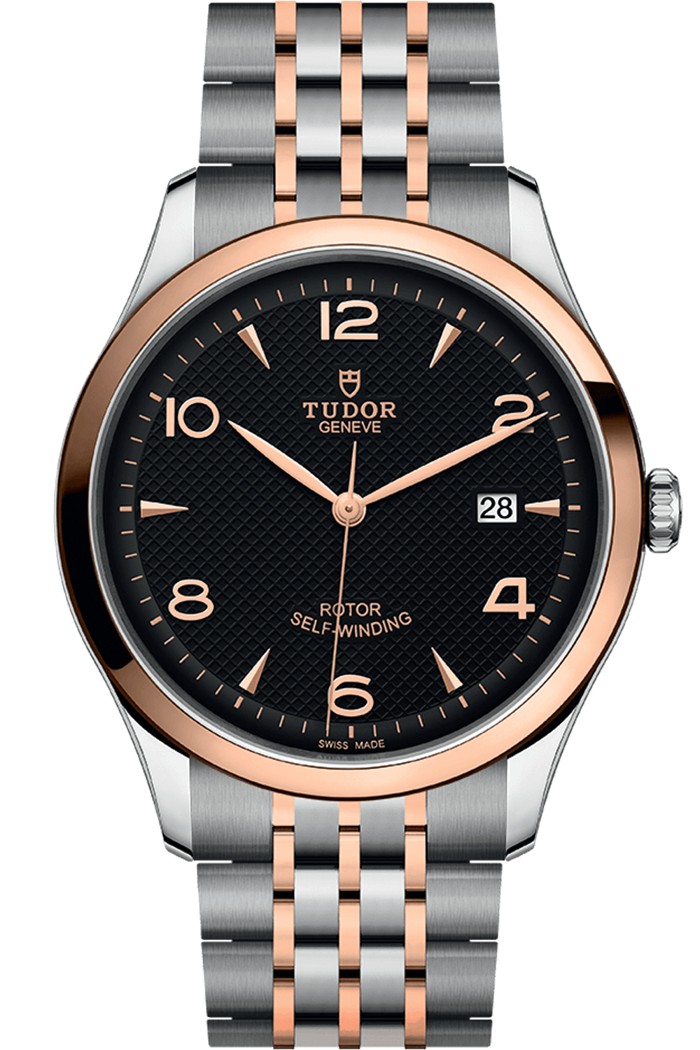 Tudor 1926 41mm Steel Rose Gold Black Dial M91651-0003