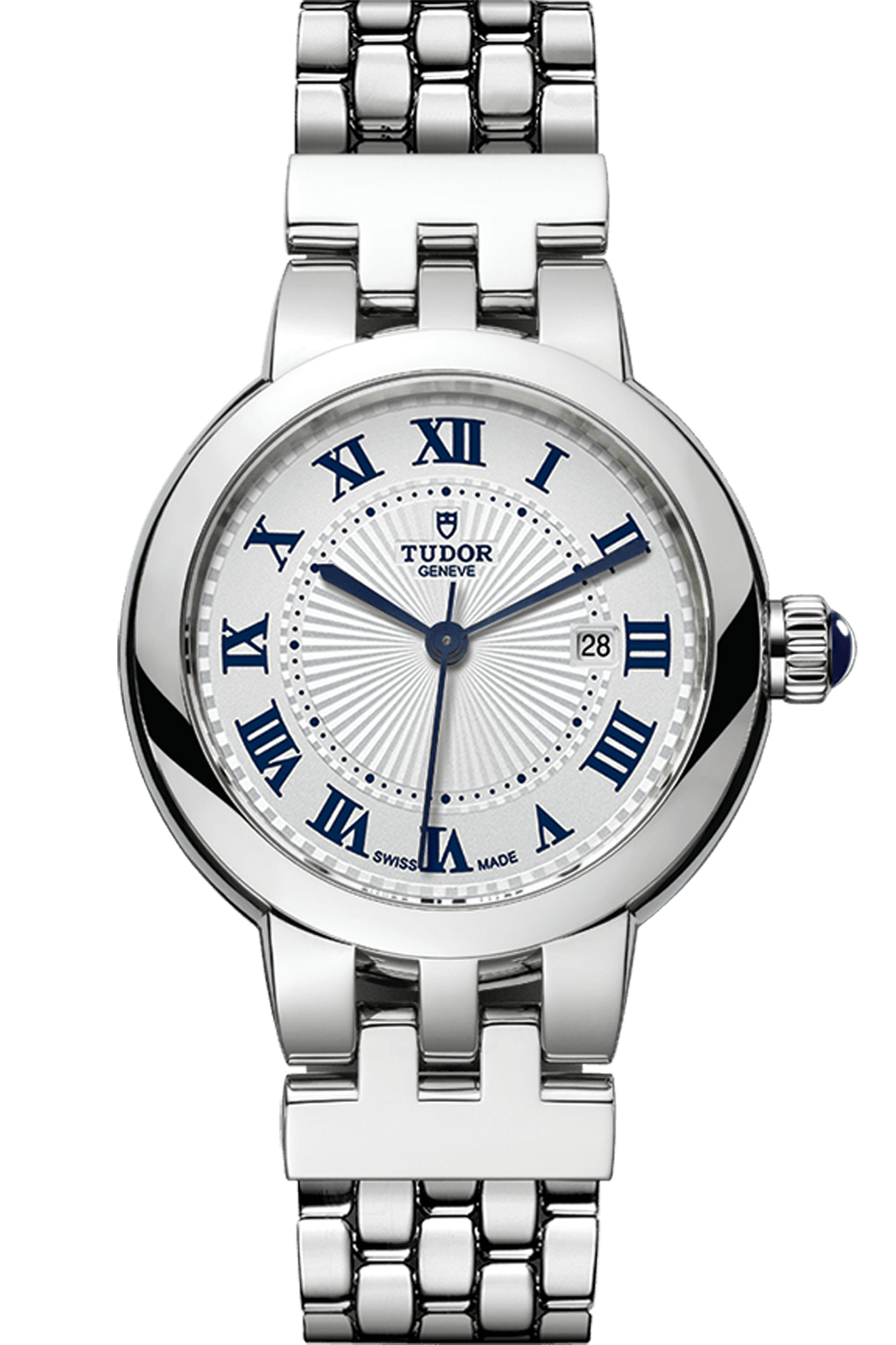 Tudor Clair De Rose 30mm Steel Opaline Dial M35500-0001