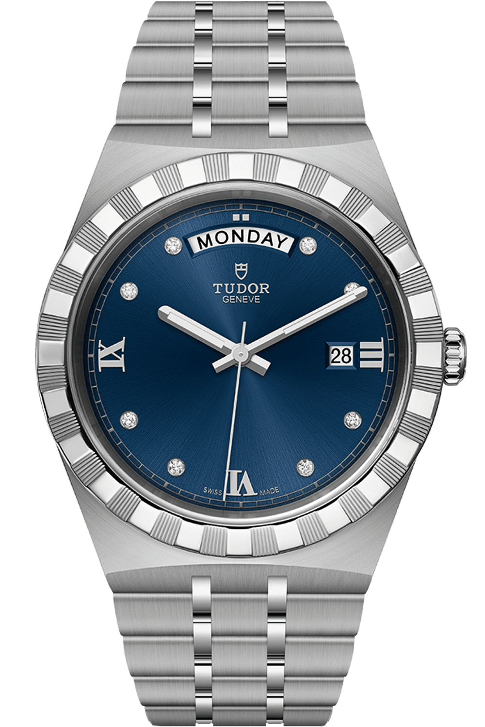 Tudor Royal 41mm Steel Blue Diamond Dial M28600-0006