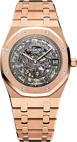 Pre-owned Audemars Piguet Royal Oak Openworked 39 mm — 15204OR.OO.1240OR.01