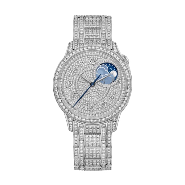 Pre-owned Vacheron Constantin ƒgŽrie Moon Phase 37 mm — 8016F/126G-B499