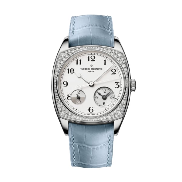 Pre-owned Vacheron Constantin Harmony Dual Time 37 x 37 mm — 7805S/000G-B155