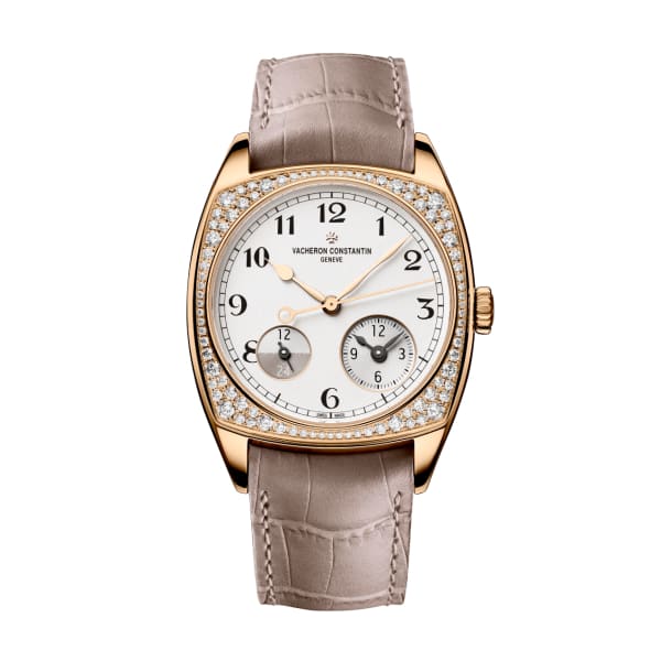 Pre-owned Vacheron Constantin Harmony Dual Time 37 x 37 mm — 7805S/000R-B140
