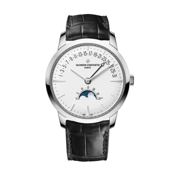 Pre-owned Vacheron Constantin Patrimony Moon Phase 42.50 mm — 4010U/000G-B330