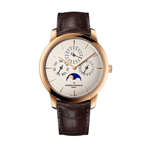 Pre-owned Vacheron Constantin Patrimony Perpetual Calendar 41 mm — 43175/000R-9687
