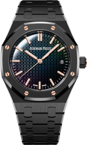 Pre-owned Audemars Piguet Royal Oak "Carolina 34 mm — 77350CE.OO.1266CE.02.A