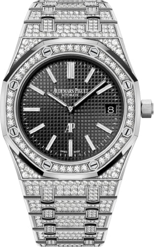 Pre-owned Audemars Piguet Royal Oak 39mm 39 mm — 15202BC.ZZ.1241BC.03