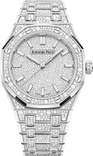 Pre-owned Audemars Piguet Royal Oak 34mm 34 mm — 77452BC.ZZ.1365BC.01