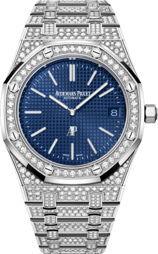 Pre-owned Audemars Piguet Royal Oak "Jumbo" 39 mm — 16202BC.ZZ.1241BC.02