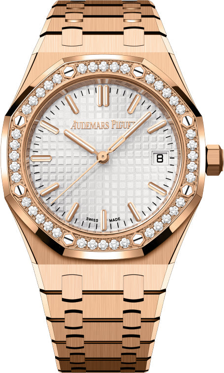 Pre-owned Audemars Piguet Royal Oak 34mm 34 mm — 77451OR.ZZ.1361OR.03